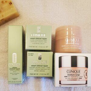 Clinique skincare set - Moisture Surge & Smart Clinical Repair